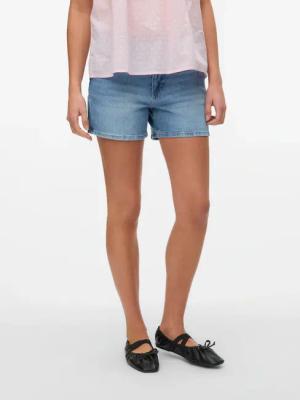 Vero Moda Jeansshorts "VMTESS MR SHORT DNM SHORTS MIX GA NOOS", bequeme Form mit Stretchanteil