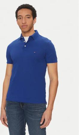 Tommy Hilfiger Poloshirt 1985 MW0MW17771 Blau Slim Fit