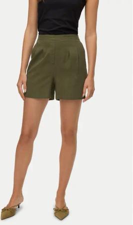 Vero Moda Stoffshorts Jesmilo 10279694 Grün Regular Fit