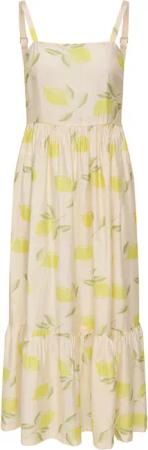 ONLY Sommerkleid Eve 15350884 Beige Regular Fit