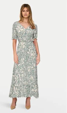 ONLY Sommerkleid 15270519 Beige Regular Fit