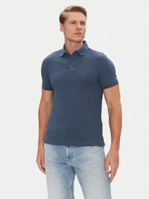 Tommy Hilfiger Poloshirt 1985 MW0MW17771 Blau Slim Fit