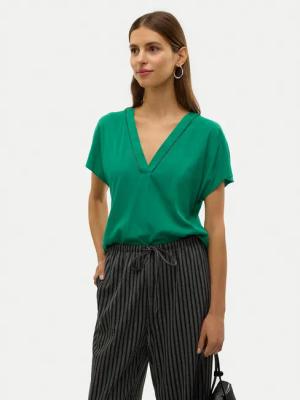 Vero Moda Bluse Bella 10327551 Grün Regular Fit