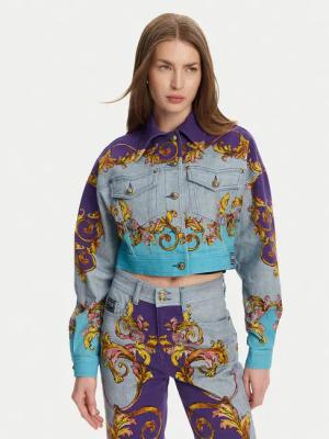 Versace Jeans Couture Jeansjacke 78HAS4P0 Bunt Relaxed Fit