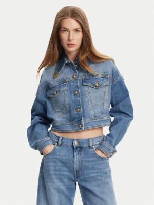 Versace Jeans Couture Jeansjacke 78HAS450 Blau Relaxed Fit