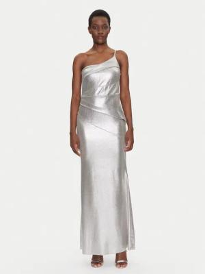 Rinascimento Abendkleid CFC0019900002 Silberfarben Regular Fit