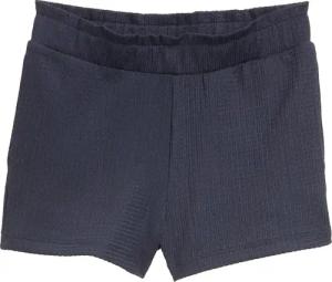 TOM TAILOR Mädchen Shorts mit Struktur, blau, Uni, Gr. 104/110