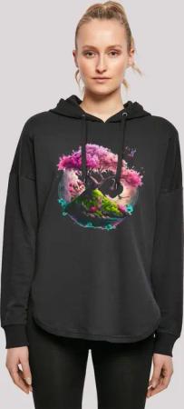 F4NT4STIC Kapuzenpullover "Kirschblüten Baum Oversize Hoodie", Print