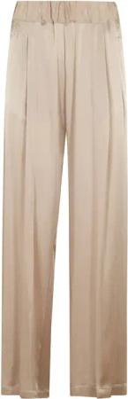Semi Couture - Jhonny Wide-Leg Trousers - Größe 44 - beige