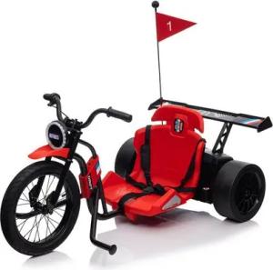Smarty Elektro-Kinderauto Elektro Kinder Trike Dreirad DRIFTING BIKE 2x120W 24V/10Ah