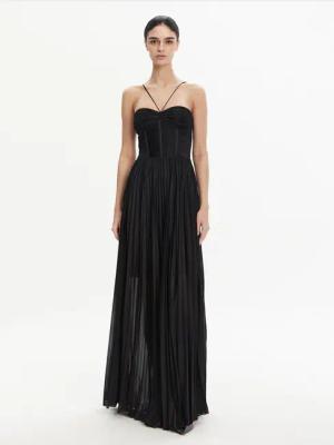 PINKO Abendkleid 104994 A2DM Schwarz Regular Fit