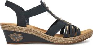 Rieker Sandalen V2461-14 Dunkelblau