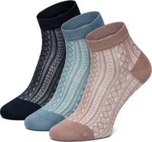 Nine West Socken KR_NW_SHINY_Z_SS25 (3 PACK) Bunt