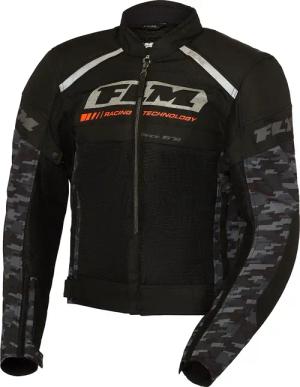 FLM Ram Air Textiljacke schwarz XXL Herren