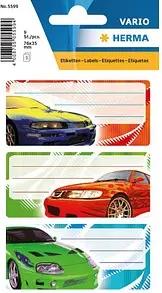 HERMA Schuletiketten 5599 Tuning, 9 Etiketten