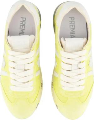 Premiata Low-Top Sneaker - Dames Lucyd Sneaker Geel - Gr. 40 (EU) - in Weiß - für Damen