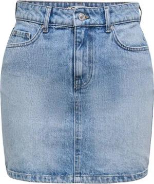 ONLY Sommerrock Modisches Rock im Denim-Look, Taille ONLSTELLA SHORT SKIRT DNM AZG NOOS