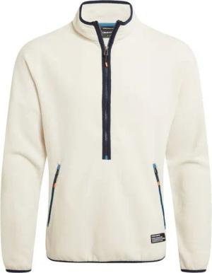 Craghoppers Fleeceshirt Craghoppers - funktioneller CO2 Microfleece Pulli CO2 Renu Zip, ecru