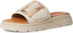 Tamaris Clogs Pantoletten 1-27234-44-421 ivory Nubuk 1-27234-44-421