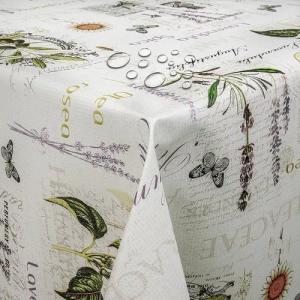 DecoHomeTextil Heimtextilmanufaktur Tischdecke Wachstuch Wachstischdecke Gartentischdecke gefaltet