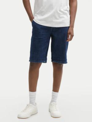 Tom Tailor Denim Jeansshorts 1044986 Dunkelblau Straight Fit