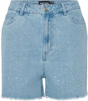 Pieces Jeansshorts Tamra 17157412 Blau Regular Fit
