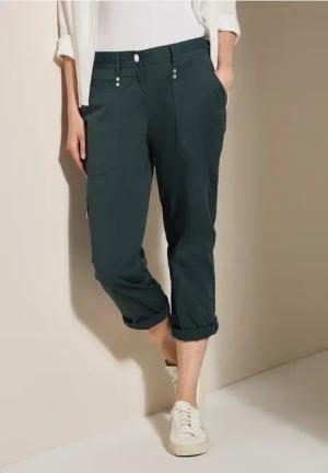 Cecil Damen 7/8-Hose im Cargo-Look in Grün, Gr: 29