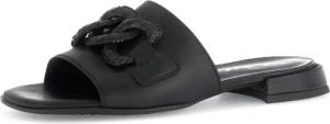 Gabor Pantolette "YORK", Blockabsatz, Sommerschuh, Komfortschuh mit Weite G (=weit)
