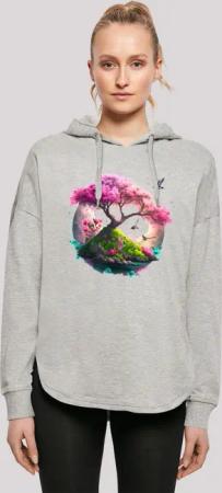 F4NT4STIC Kapuzenpullover "Kirschblüten Baum Oversize Hoodie", Print