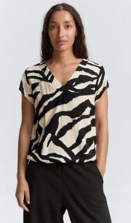 TOM TAILOR Blusentop Bluse mit Muster