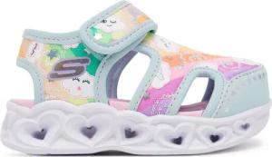 Skechers Sandalen Heart Lights Sandals-Cutie Clouds 302977N/TQMT Türkisfarben