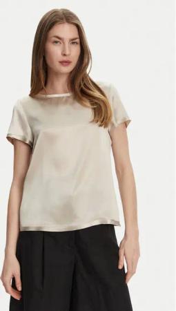 MAX&Co. Bluse 2516111063200 Beige Regular Fit