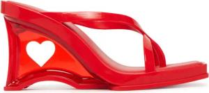 Melissa Zehentrenner Melissa Glass Heel Ad 35801 Rot
