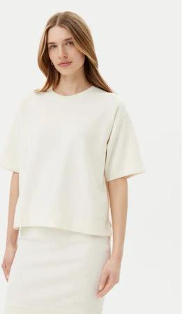 JOOP! T-Shirt 58 252JE58Taletta 30046245 Écru Relaxed Fit