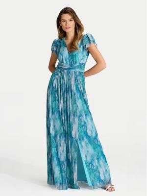Swing Abendkleid 5AI18000 Blau Regular Fit