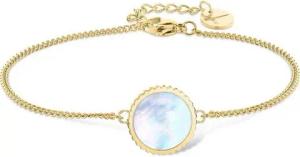 Tamaris Edelstahlarmband Tamaris Damen-Armband Edelstahl 1 Perlmutt, Trendig
