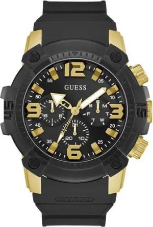 Guess Quarzuhr LINEBACKER, (1-tlg), Quarz-Analoguhr