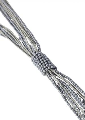 Kette - grau - Gr. Einheitsgröße von Goldner Fashion