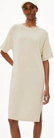 Armedangels Strickkleid LINAA LINO Damen Strickkleid aus Leinen-Mix Strickkleid aus Leinen-Mix