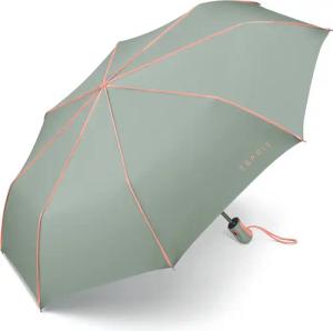 Esprit Taschenschirm Easymatic Light color pop gray/coral