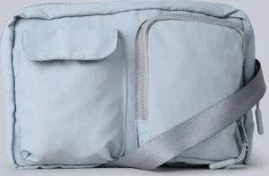 Multi-Taschen Crossbody-Tasche - Blau