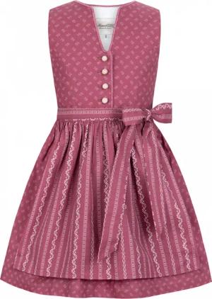 Kinderdirndl Leni (beere, Gr. 146-152) von Stockerpoint Trachtenkids für Unisex, 100% Baumwolle