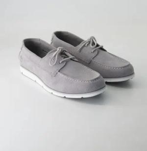 Timberland Schuhe - Grafton Bay Veloursleder (Grau, Gr. 45½)