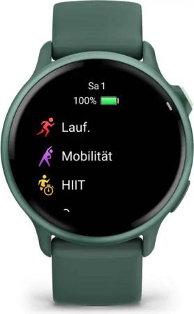 Garmin vívoactive 6 Jaspisgrün Sportuhr Unisex (Grün one size Größe) Sportuhren