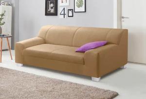 DOMO collection 3-Sitzer "Amando zeitlos und modern, komfortabel,", in vielen Bezugsvarianten, auch in Leder