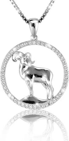 PAVELS Kette mit Anhänger Shine Widder, Elegante Sternzeichenkette für den Widder