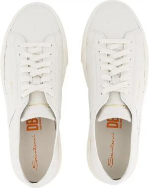 Santoni Low-Top Sneaker - Dsb Sneaker - Gr. UK_8_5 - in Weiß - für Damen