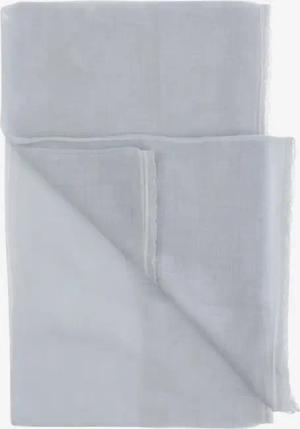 Faliero Sarti Tücher & Schals - Rectangular Silk And Cotton Blend Scarf - Gr. unisize - in Blau - für Damen