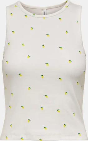 Only ONLFENJA LIFE S/L AOP CROPPED TOP CS JRS