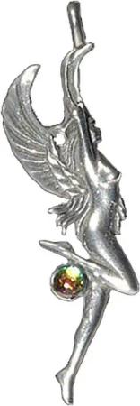 HOPLO Kettenanhänger Elfen Anhänger: Die Elfe der Liebe - Elfen Feen - 20x 73mm